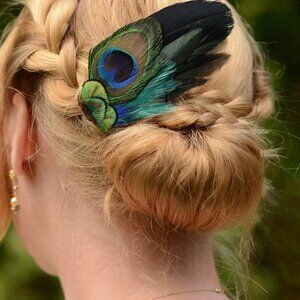 Peacock Fascinator
